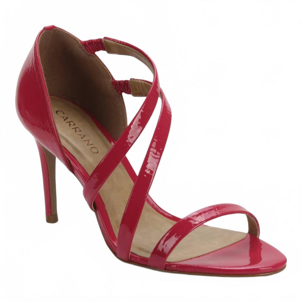 NEW CARRANO women's vivi dress leather sandal in pink